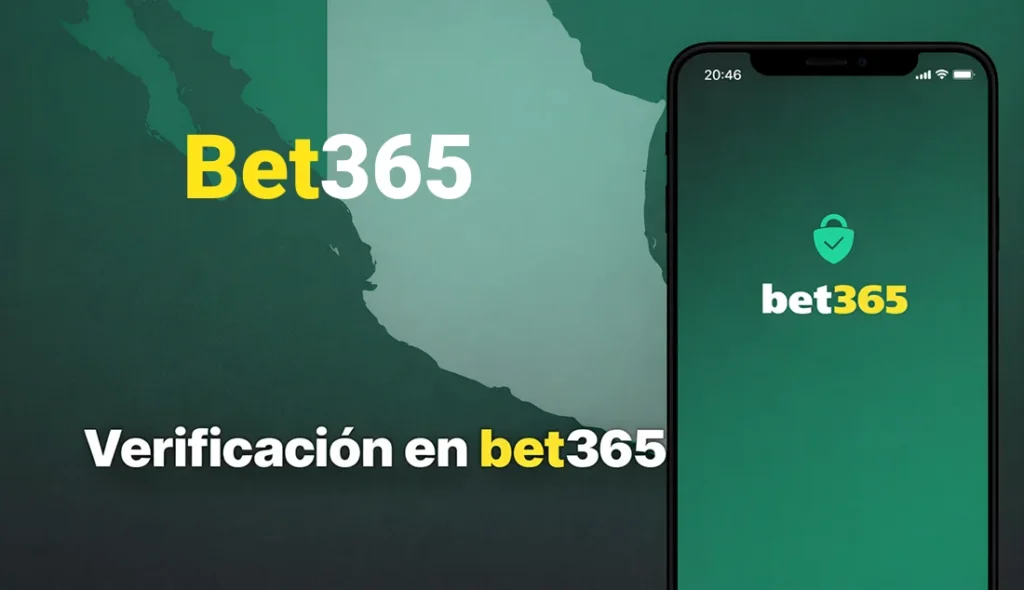 Proceso de verificación de cuenta en bet365 desde la aplicación móvil en un smartphone